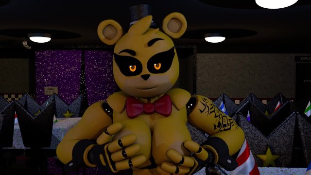 cute sexy golden freddy