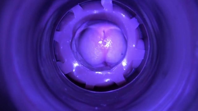Dirty talking Daddy breeds with a huge internal popshot in a moaning, body shaking orgasm