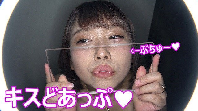 【4K個人撮影】21歳ピチピチの専門学生のキス顔ドアップ