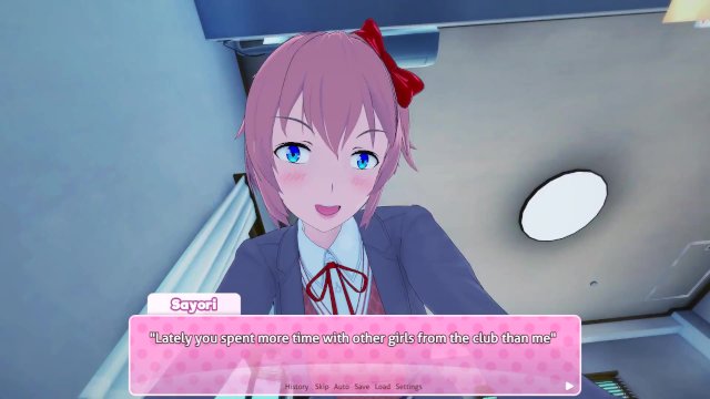Doki Doki Futa Club: Futa Sayori missed your ass and fucked it hard  Taker POV