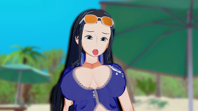 One Piece - Nico Robin 3D Hentai