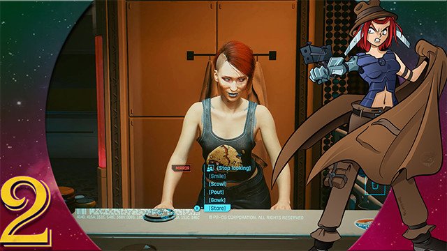 Exploring Cyberpunk 2077 Street route Part Two V goes nude for science!