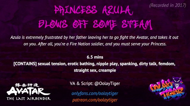[AVATAR] Azula Blows Off Some Steam  Erotic Audio Play by Oolay-Tiger