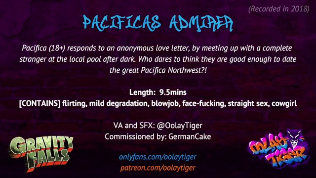 [GRAVITY FALLS] Pacifica's Admirer  Erotic Audio Play by Oolay-Tiger