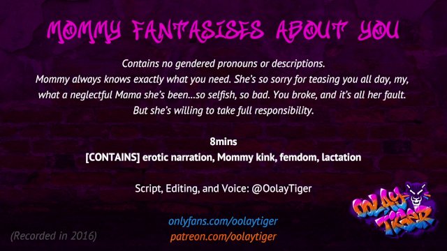 Mommy Fantasises About You  Erotic Audio Narration by Oolay-Tiger