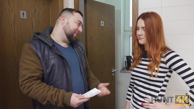 HUNT4K. Bf isnt against sex of his GF and rich stranger