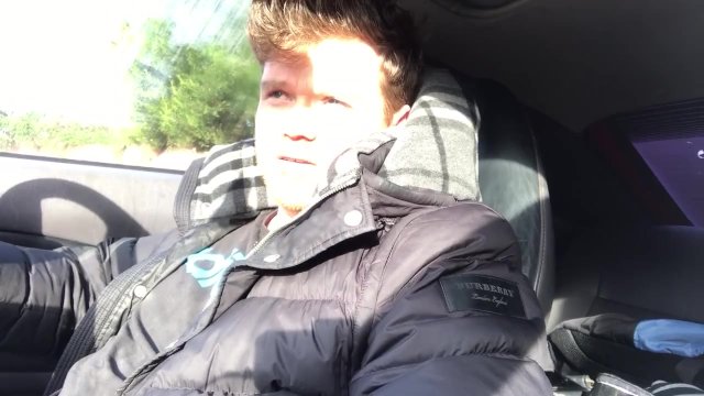 Wanking In Car