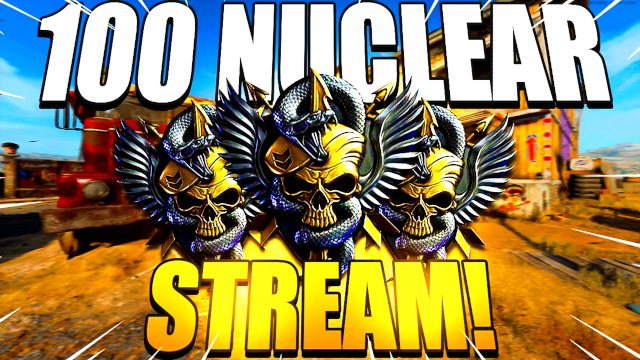 I dropped 100 NUCLEARS in ONE STREAM! (Black Ops Cold War)