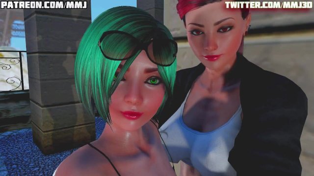 Camera: Rose x Alice and Bria - Futa x Female x Futa [MMJ]
