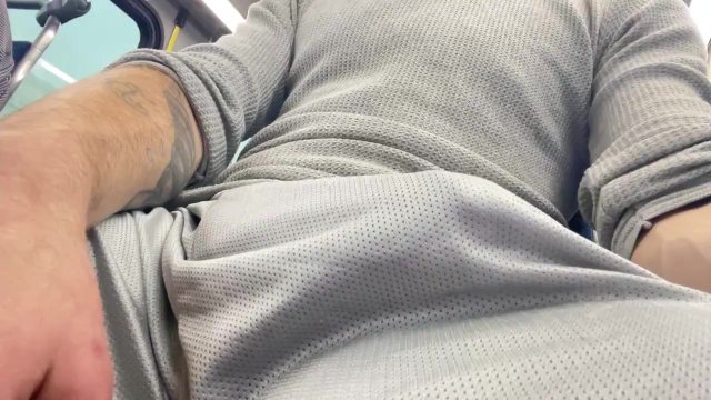 Getting HARD while next to hot guys on PUBLIC bus.