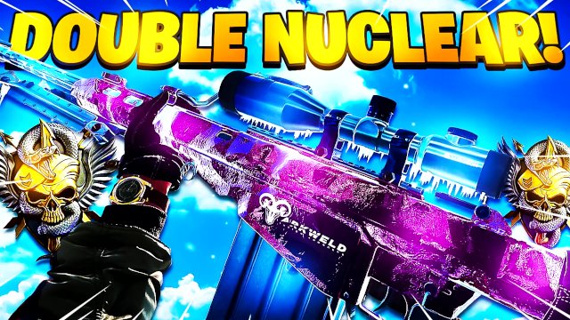 DOUBLE NUCLEAR w/ M82 SNIPER RIFLE! (Black Ops Cold War)