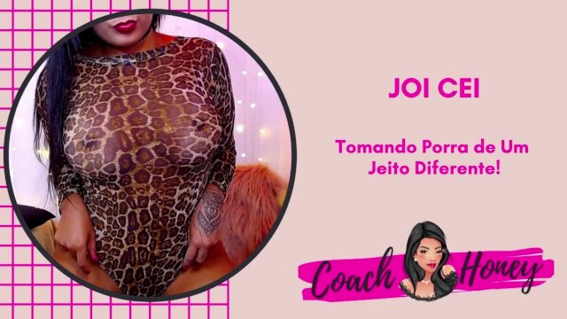 Tomando Porra de Um Jeito Diferente!  JOI CEI  Punheta Guiada  #24