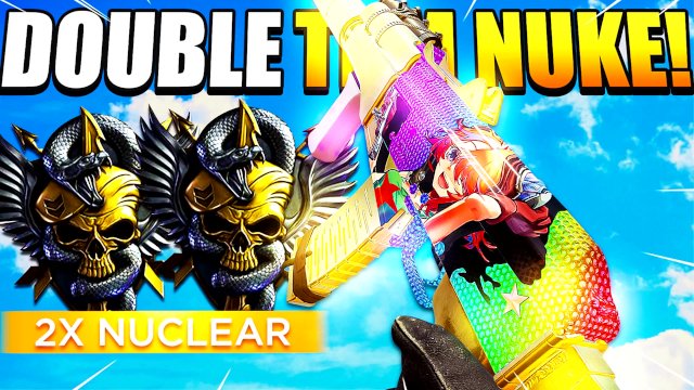 DOUBLE NUCLEAR in TEAM DEATHMATCH! (Black Ops Cold War)