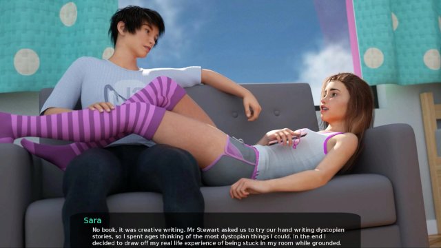 Milfy City v0.71b Part 134 Sara Is Sexy And Ready By LoveSkySan69
