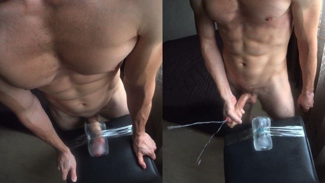 21 YEAR OLD student pounds his toy