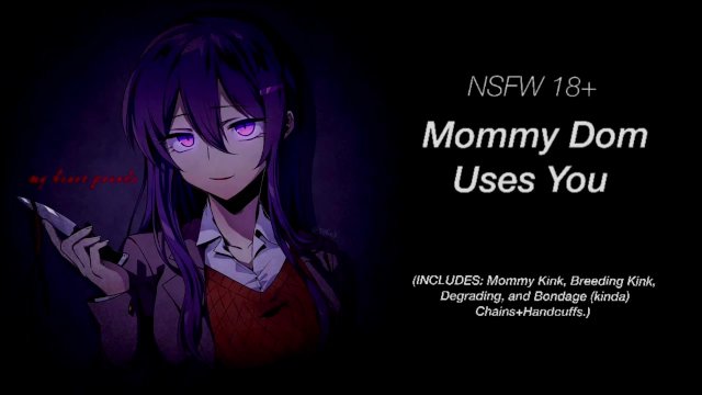 AUDIO ASMR - stepmommy Dom Uses You