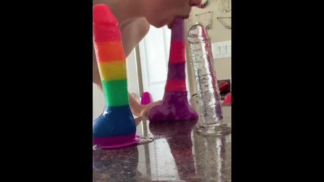 triple toy deepthroat