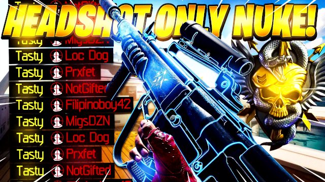 HEADSHOT ONLY NUCLEAR in BLACK OPS COLD WAR! (Cold War Unique Nuke)