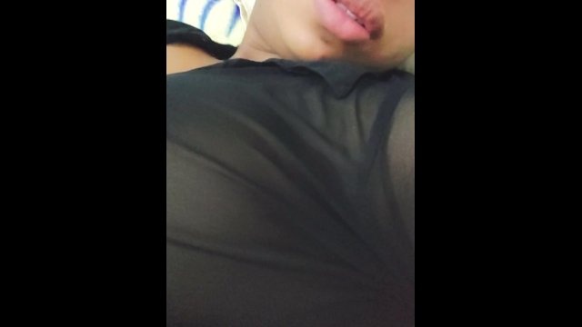 Black milf wakes up very horny and sends this video to her lover
