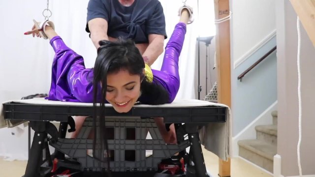 Viva Athena/Candy White “Batgirl Solo 1-3” Bondage Doggystyle Cowgirl Oral Facial Blowjobs