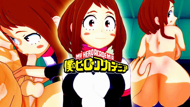 MY HERO ACADEMIA DEKU FUCKS OCHACO HENTAI 3D UNCENSORED