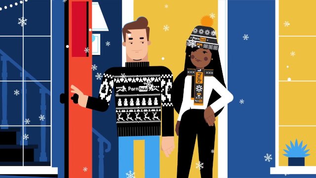 Pornhub presents: Happy holidays from Dick and Jane