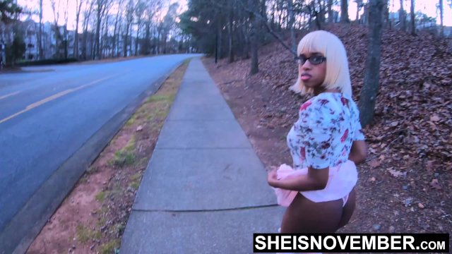 Walking Then Fucked Missionary In Dirt In Public By Stepdad While Sheisnovember Legs Spread Apart