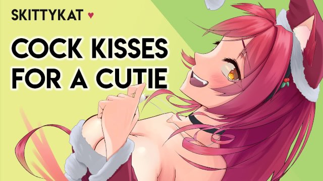 Gentle Femdom  Cock Kisses For a Cutie [Big step-sis + Virgin listener] [Lipstick kisses]