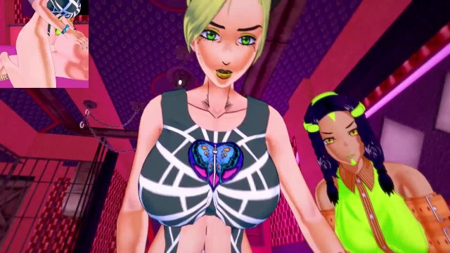 JOJO - Futas Jolyne and Ermes at prison  Male taker POV