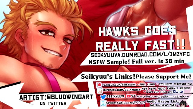 My Hero Academia HAWKS GOES REALLY FAST!!! - Female Pronouns art:bludwingart