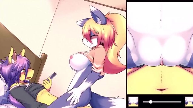 furry passionate creampie