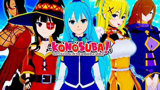 KONOSUBA HENTAI COMPILATION (Aqua, Megumin, Darkness, Wiz, Sylvia