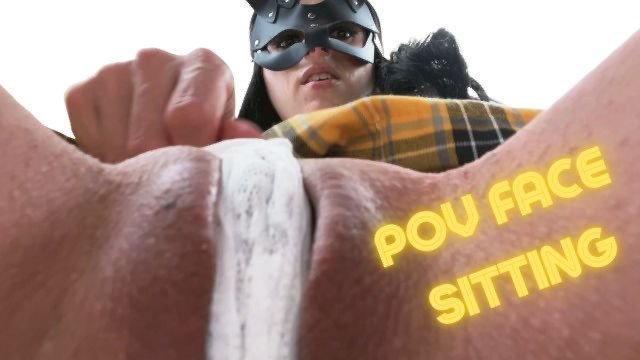 POV Face Sitting - Femdom, Extreme Close Up