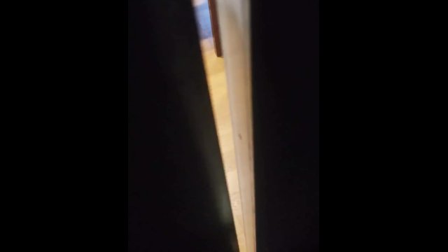 I got trapped in the cupboard by accident