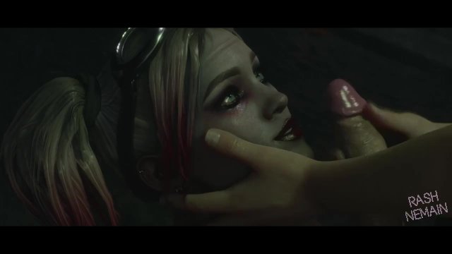 Harley Quinn - Titjob Facial cumshot 3d Hentai - by RashNemain