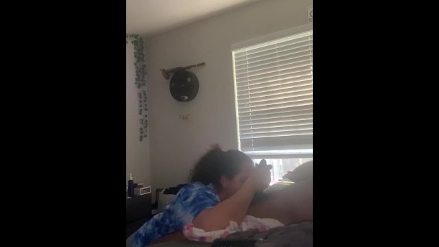 SNEAKY SLUT KEEP TAKING DICK WHLE TALKING TO MOM BEHIND DOOR!! HOW DIDNT SHE KNOW?!