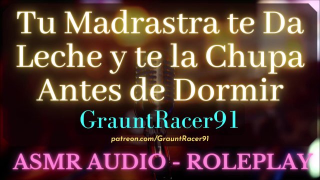 Juegas con las Tetas de tu Madrastra y te Saca el Semen con su Boca - ASMR Audio Roleplay