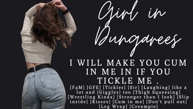 ASMR  I'll make you cum deep inside my pussy  Audio Porn  Tickles  Laughing