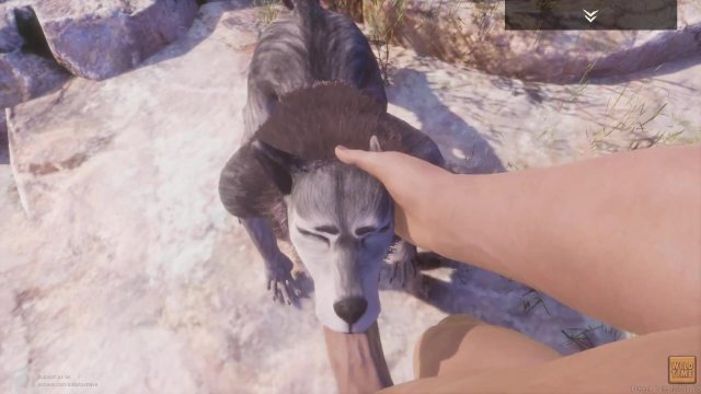 Rasha Furry Wolf Girl Fucks Big Guy
