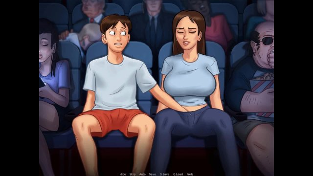 Summertime Saga: Pussy Fingering In The Cinema Ep132