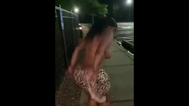 Big ass in public