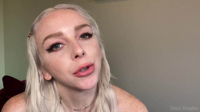 Face Fetish Femdom JOI Cum Countdown For Submissive Men - Remi Reagan