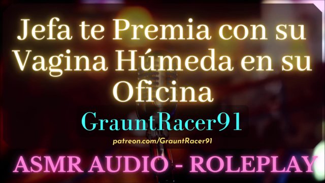 Jefa te Premia con su Vagina Húmeda en su Oficina - ASMR Audio Roleplay