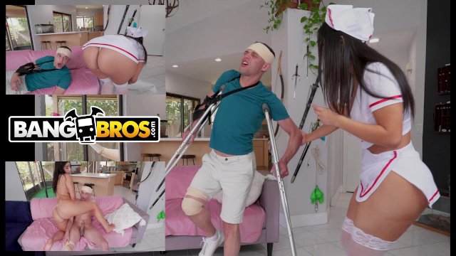 BANGBROS - Johnny Love Hijacks His Ailing Father's Curvy Latin Nurse Violet Myers