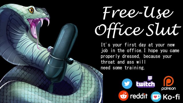 Erotic Audio  You are a Free Use Office Slut  Throat and Anal Training in the Office  ASMR