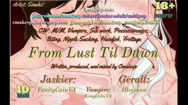 Jaskier/Geralt: From Lust Til Dawn