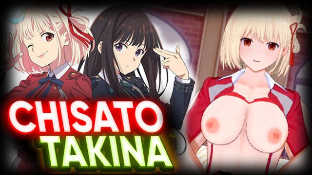 Chisato x Takina Lyrcoris Recoil リコリス・リコイル Hentai JOI  Gamer Girl Anime Cute Waifus R34 Rule34 SEX