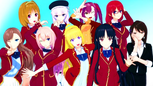 CLASSROOM OF THE ELITE: FUCKING ALL GIRLS 😍 HENTAI