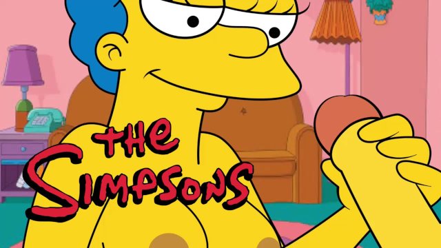 The simpsons porn milf Marge handjob