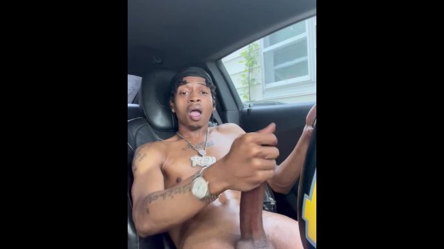 Big Black Dick Busted a Big ass Nut In Car in Public FOLLOW MY IG FOR FREE NUDES  : _Yeahitzrell